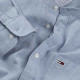 Tommy Hilfiger Ανδρικό πουκάμισο Linen Mix Band Collar Shirt